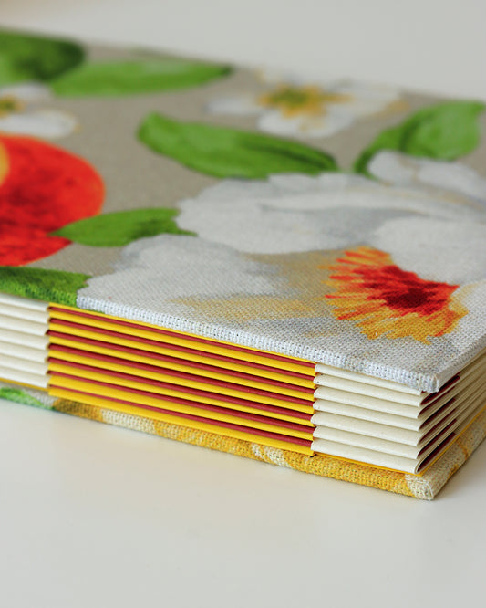 Ricettario formato A5 agrumi, arancia, cedro e zagare