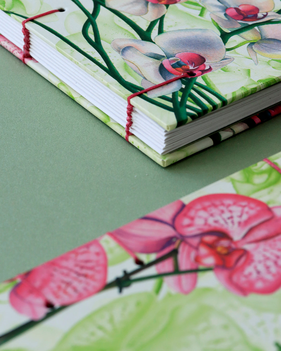 Quaderno A5 botanico Appunti Orchidee