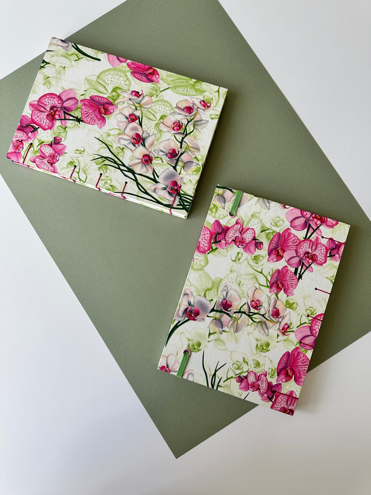 Quaderno A5 botanico Appunti Orchidee