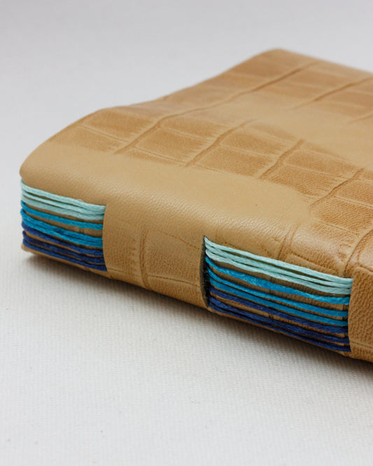 Taccuini da viaggio copertina flessibile in cuoio marocchino Arcobaleno