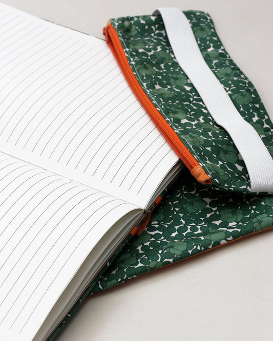 Quaderno Scrittura Creativa (rigato) zucche verde e arancione