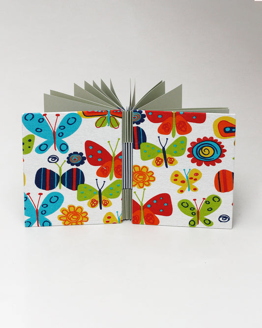 Album piccolo medio fotografia o guestbook | rilegatura australiana | farfalle