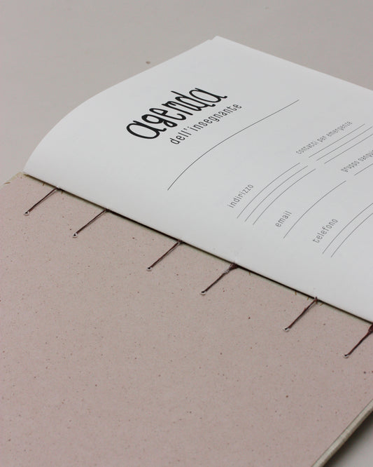 Maxi Agenda dell'insegnante, Pianificatore Docenti, perpetua, da datare a mano