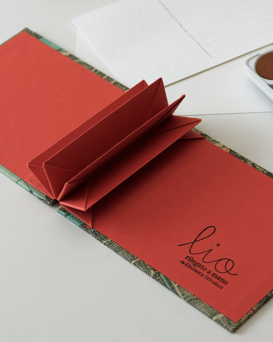 Album cartoline (illustrate) con mappa vintage turistica di Tokyo 1901