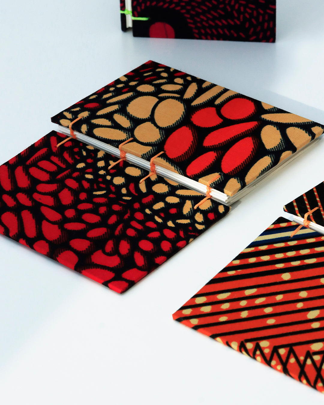 Pocket notebook tessuto wax africano
