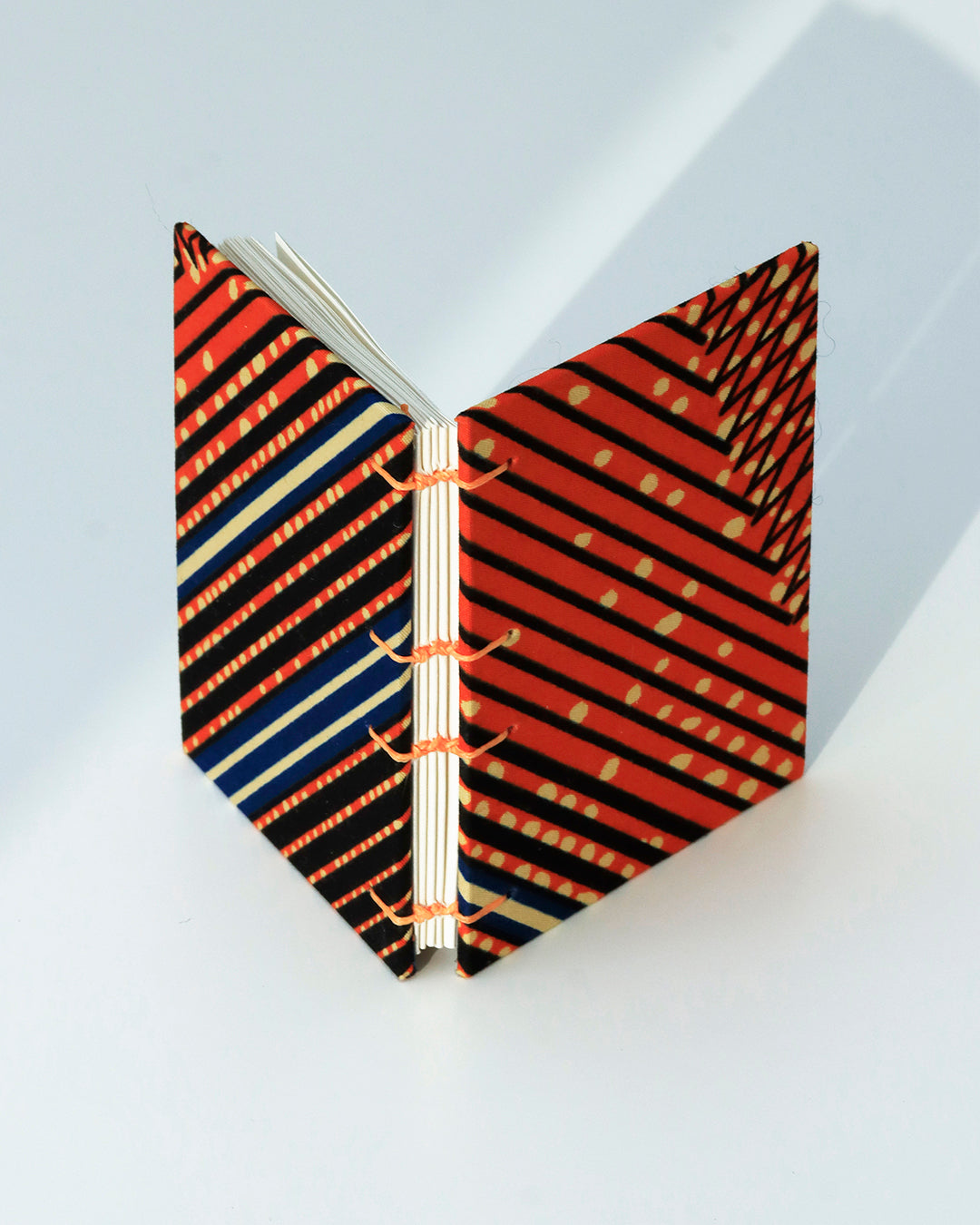 Pocket notebook tessuto wax africano
