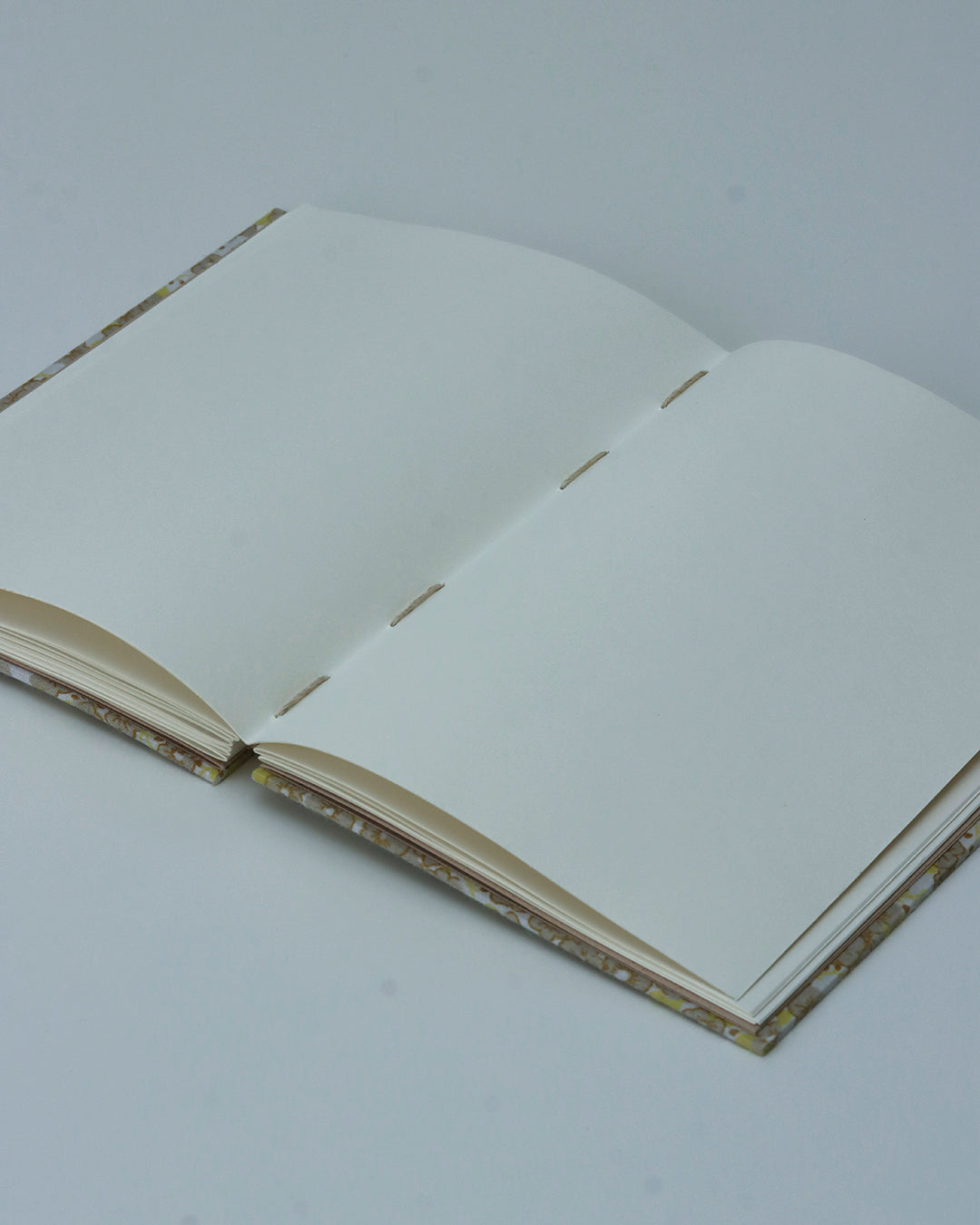 Quaderno da corredo formato A5 Appunti Bauletto Fiorellini tortora e verde