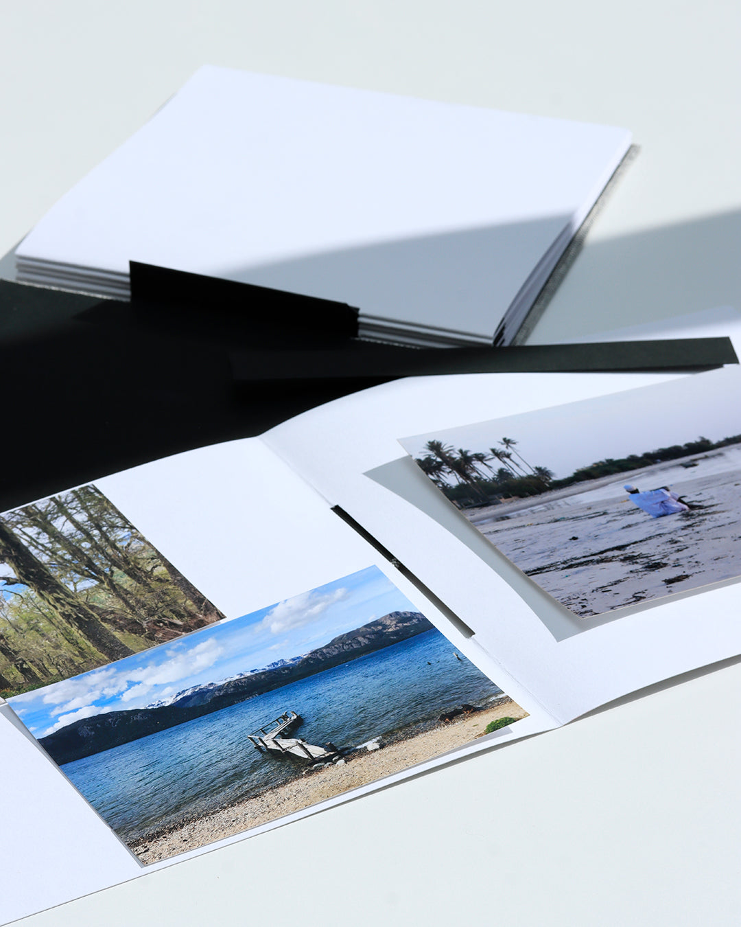 Album medio fotografia o guestbook | rilegatura australiana | black and white