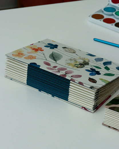 Quaderni per acquerello (carta fatta a mano Khadi, 100% cotone, 320 g/m2, grana medio-ruvida)