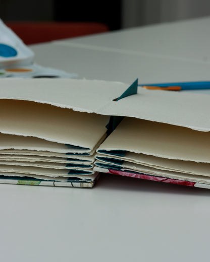 Quaderni per acquerello (carta fatta a mano Khadi, 100% cotone, 320 g/m2, grana medio-ruvida)