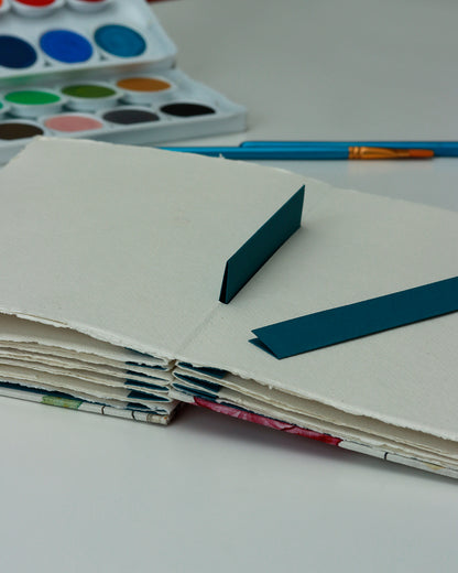 Quaderni per acquerello (carta fatta a mano Khadi, 100% cotone, 320 g/m2, grana medio-ruvida)
