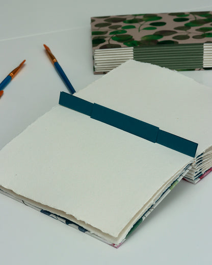 Quaderni per acquerello (carta fatta a mano Khadi, 100% cotone, 320 g/m2, grana medio-ruvida)