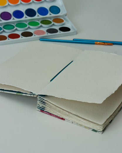 Quaderni per acquerello (carta fatta a mano Khadi, 100% cotone, 320 g/m2, grana medio-ruvida)