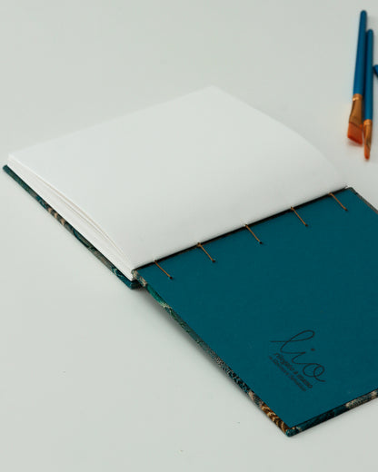 Diari quadrati per acquerello e scrittura (Fabriano 5, 130 g/m2)