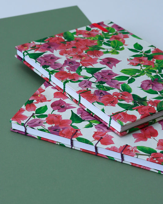 Quaderno A5 botanico Appunti Bouganvillea
