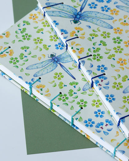 Quaderno A5 botanico Appunti Libellule