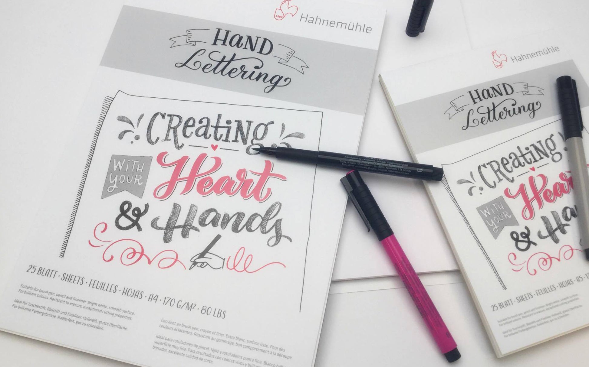 carta hand lettering Hahnemuhle