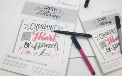 carta hand lettering Hahnemuhle