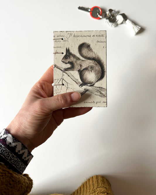 Mini quaderno tascabile - journaling nel bosco