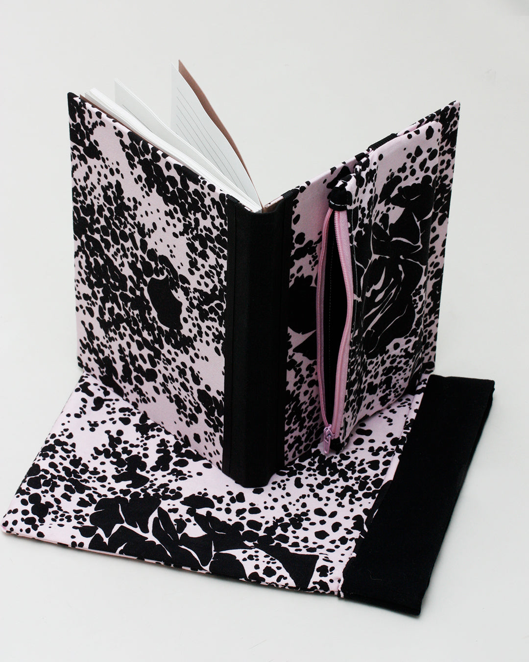 Quaderno Scrittura Creativa (rigato) rosa nera