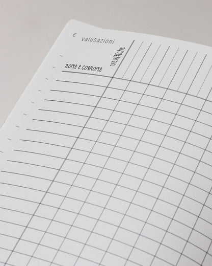 Maxi Agenda dell'insegnante, Pianificatore Docenti, perpetua, da datare a mano