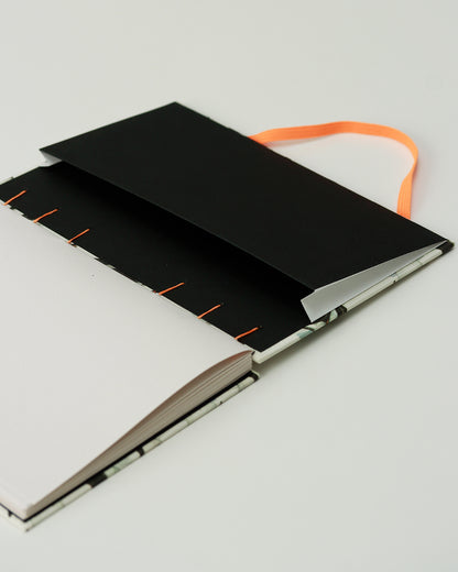 Quaderno Appunti, Formato A5, Algacarta, Pinguini (con elastico e busta)