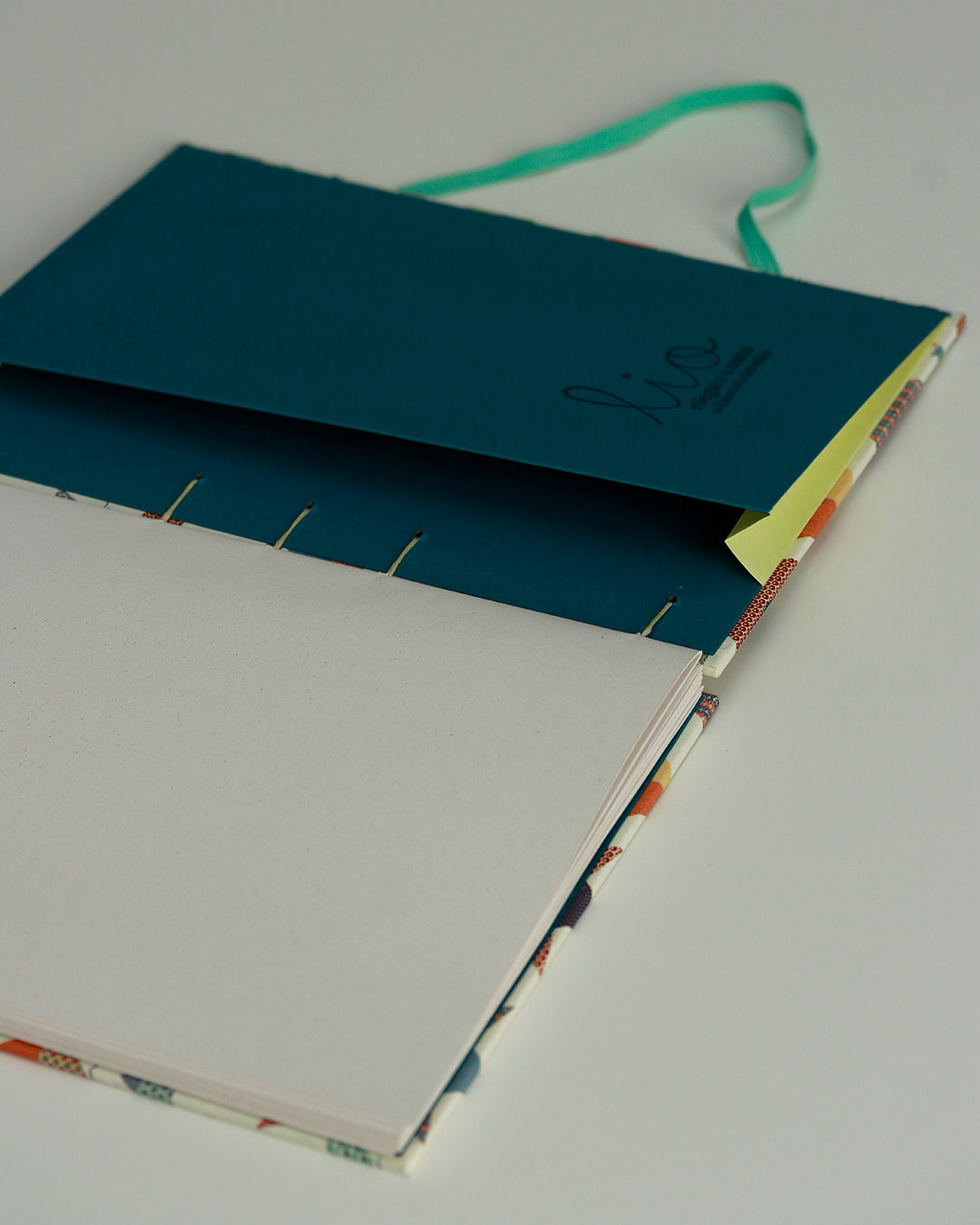 Quaderno Appunti, Formato A5, Algacarta, Barchette (con elastico e busta)