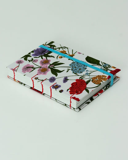 Agenda delle ricorrenze fiori di campo (copta con elastico)