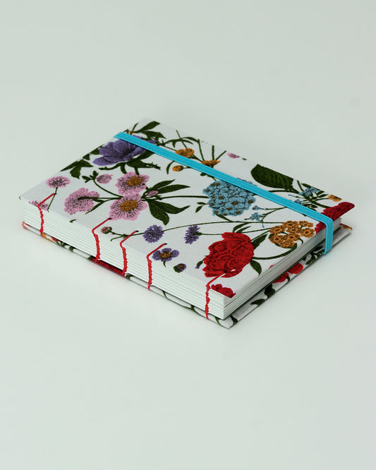 Agenda delle ricorrenze fiori di campo (copta con elastico)