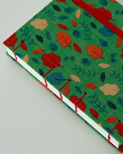 Agenda delle ricorrenze foliage coreano (copta con elastico)