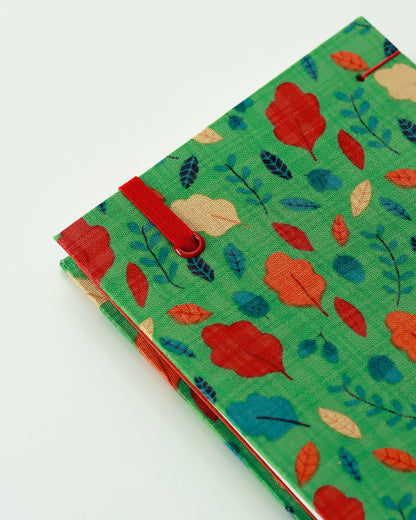 Agenda delle ricorrenze foliage coreano (copta con elastico)