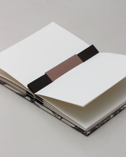 Ricettario formato A6, figure grigie