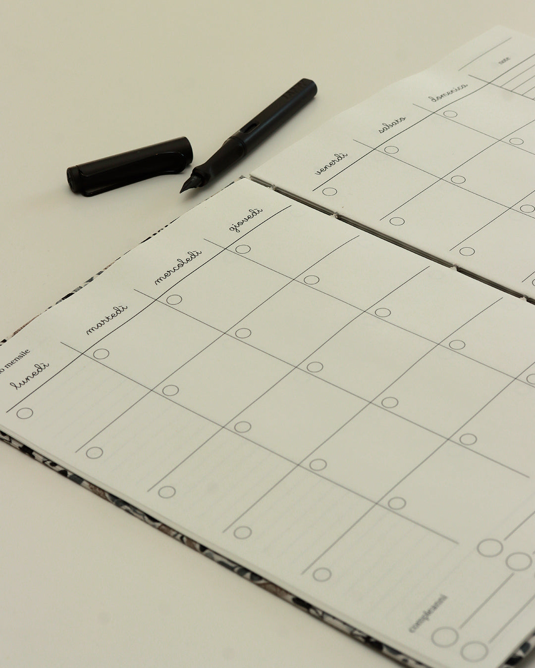 Maxi agenda pianificatrice perpetua mosaico spagnolo (copta)