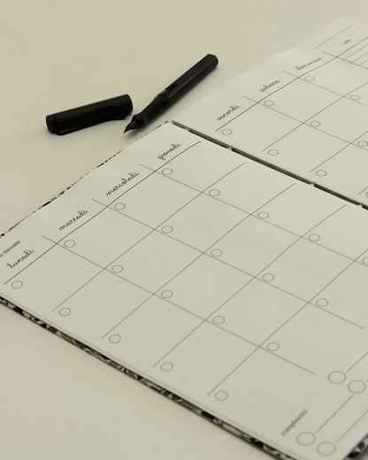 Maxi agenda pianificatrice perpetua mosaico spagnolo (copta)