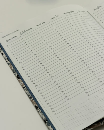 Maxi agenda pianificatrice perpetua mosaico spagnolo (copta)