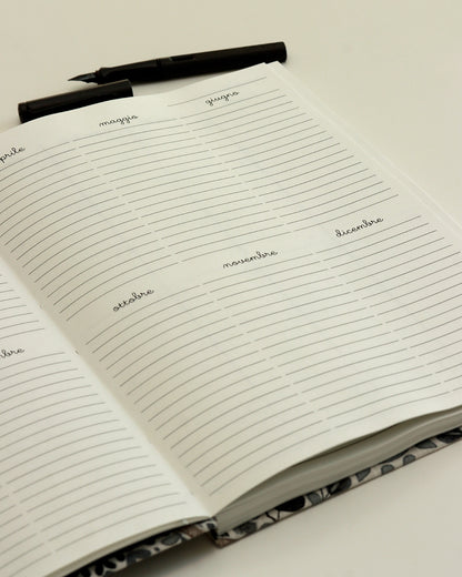 Maxi agenda pianificatrice perpetua mosaico spagnolo (copta)