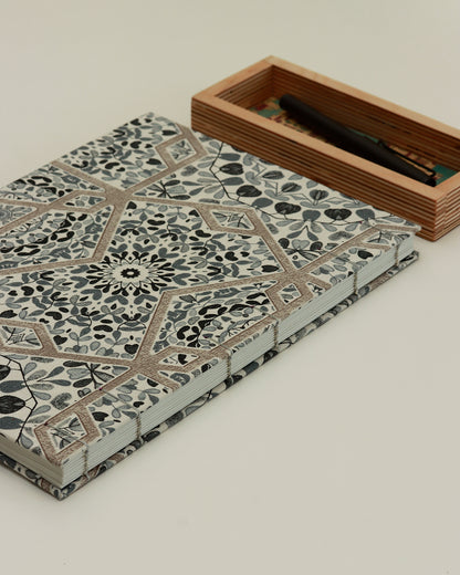 Maxi agenda pianificatrice perpetua mosaico spagnolo (copta)