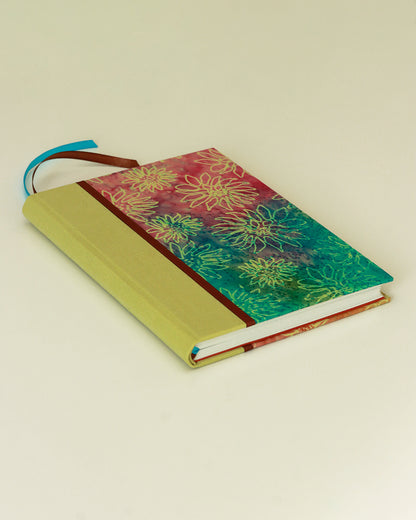 Agenda 2026 girasoli acquarello (dorso arrotondato con elastico)