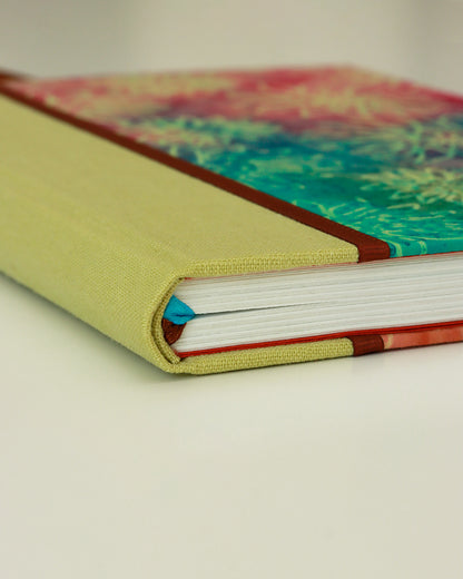 Agenda 2026 girasoli acquarello (dorso arrotondato con elastico)