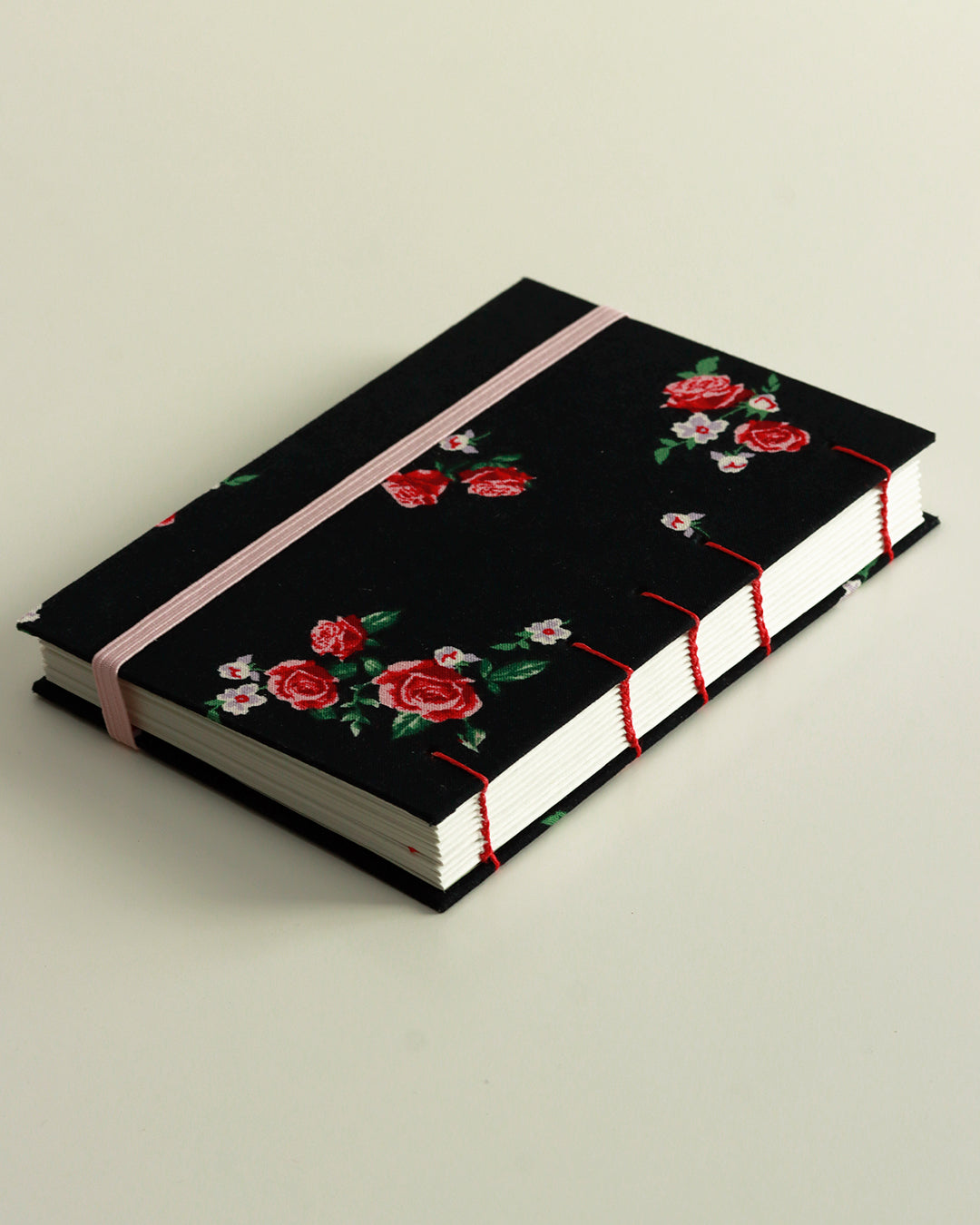 Agenda delle ricorrenze - rose (copta con elastico)