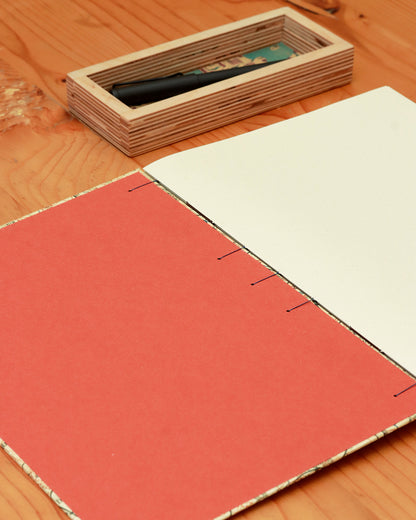 Quaderno da scrivania A4 con carta di birra Pilsner e mappa geografica vintage di Londra 1887