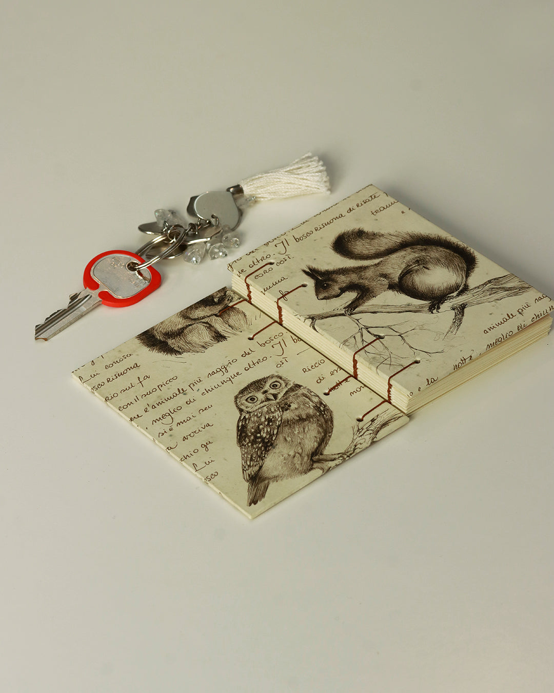 Mini quaderno tascabile - journaling nel bosco