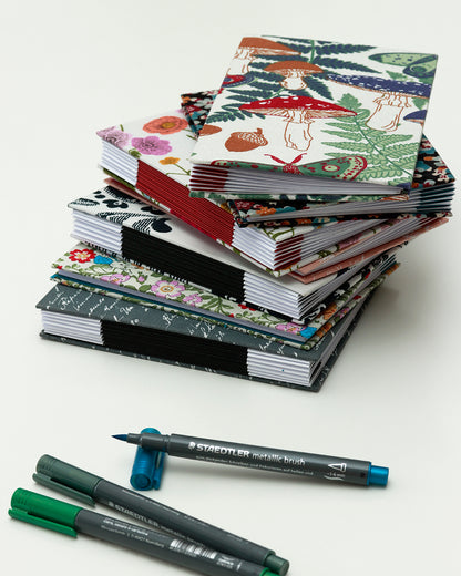 Quaderni A6 Hand lettering con rilegatura australiana