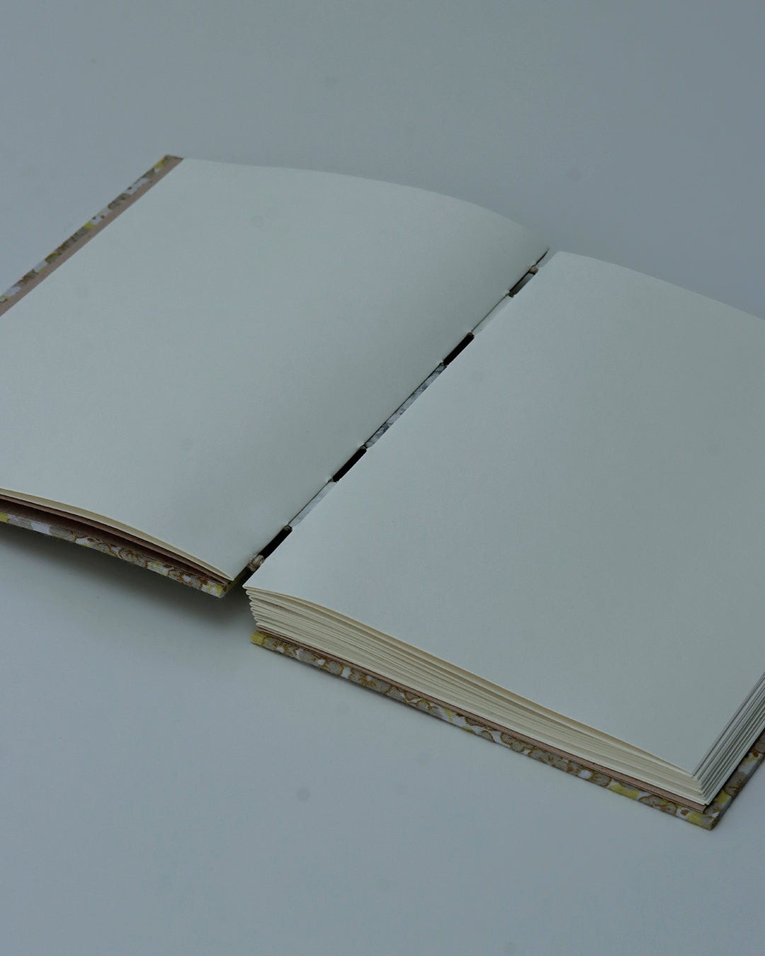 Quaderno da corredo formato A5 Appunti Bauletto Fiorellini tortora e verde