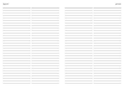 Agenda 2026 figure moderne colorate (mix copta e francese con elastico e busta)
