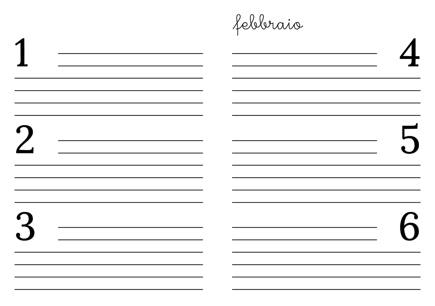 Agenda delle ricorrenze coniglietti tra narcisi e primule (dorso arrotondato)