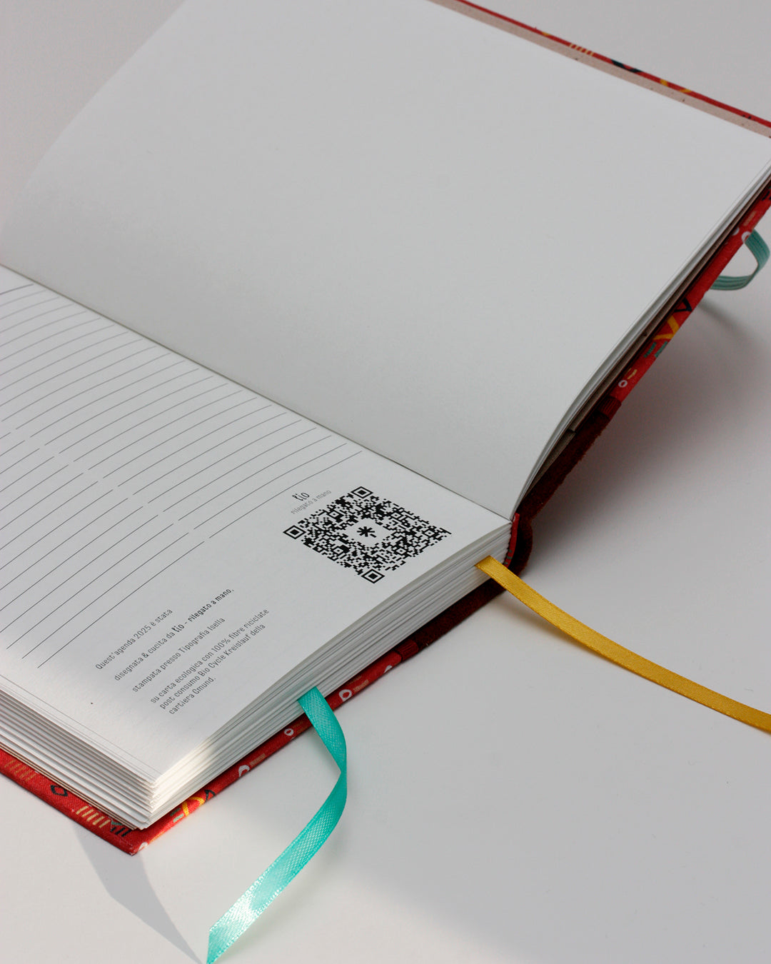 pagine vuote opzionali da aggiungere in chiusura dell'agenda