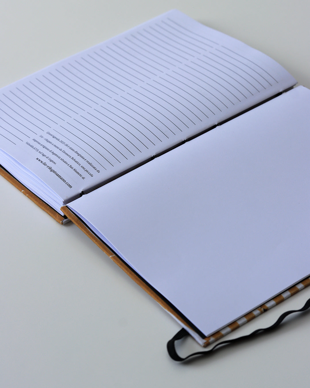 pagine vuote opzionali in chiusura dell'agenda