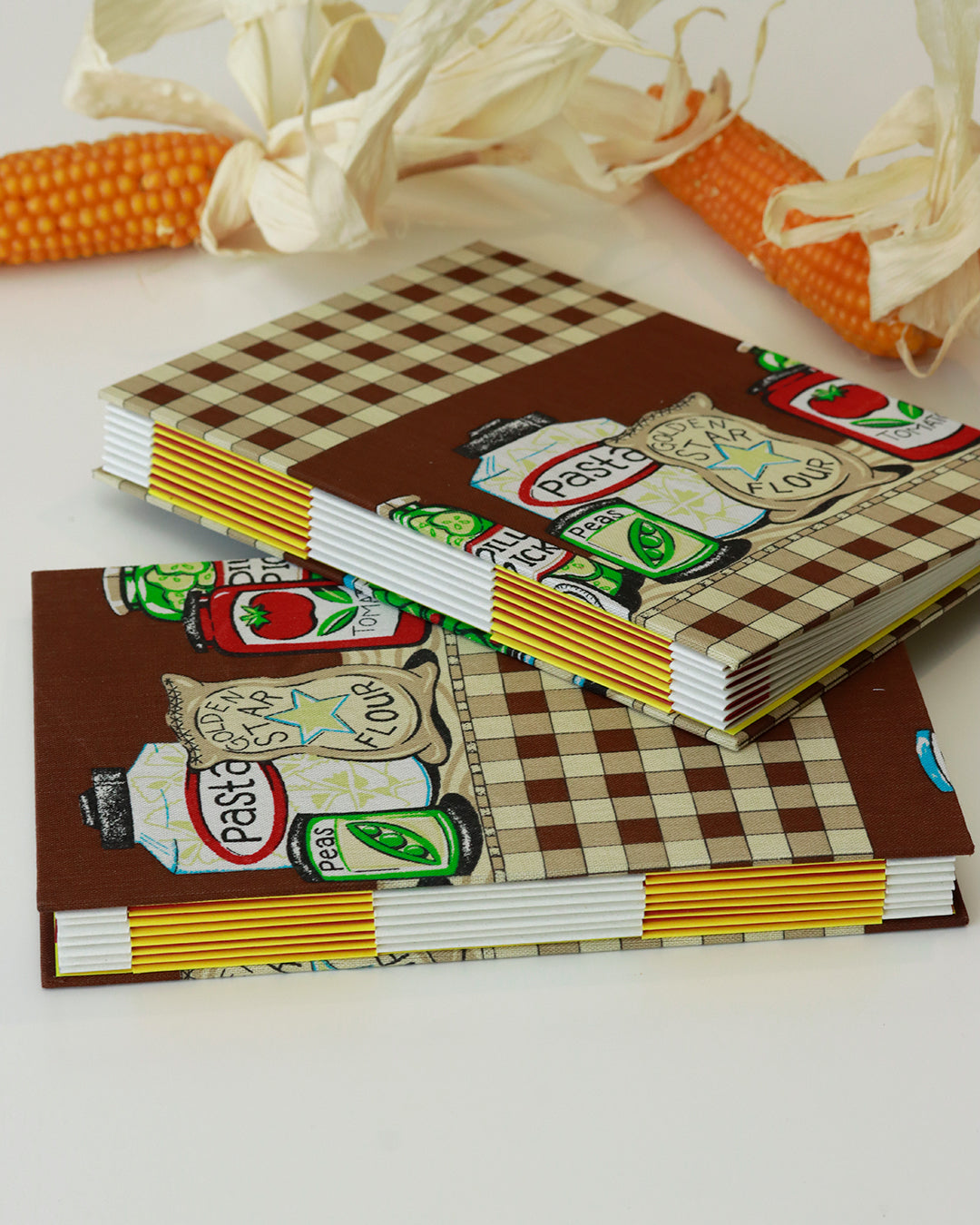 Ricettario A5 con carta di mais 🌽 | Conserve in dispensa